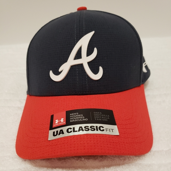 braves under armour hat